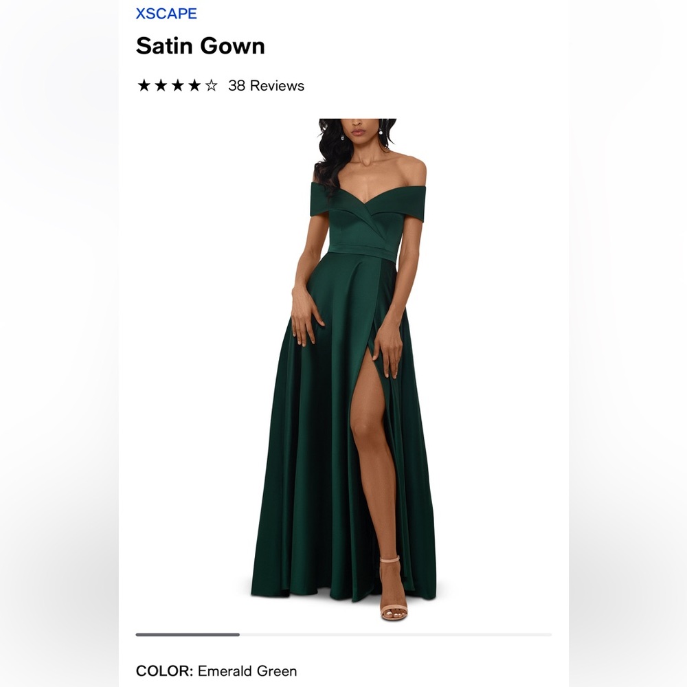 Xscape Satin Gown